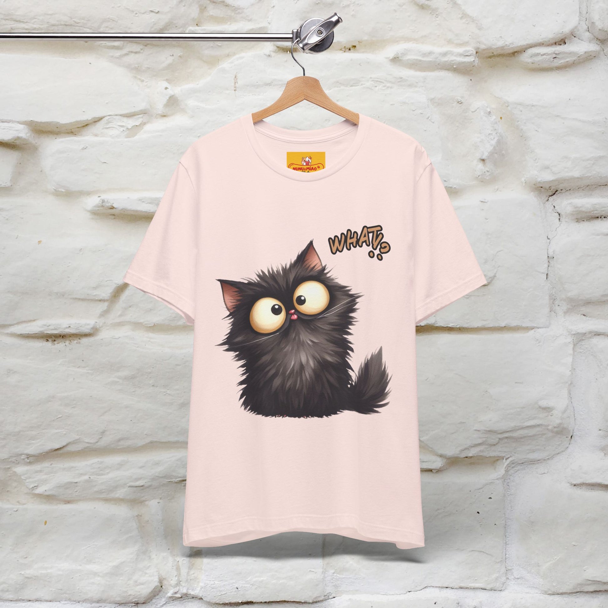 ''What ?'' | Cat T-Shirt  | Nunu&Miao Studio - Nunu&Miao Studio