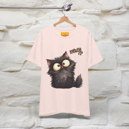 ''What ?'' | Cat T-Shirt  | Nunu&Miao Studio - Nunu&Miao Studio