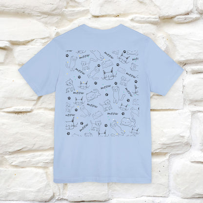 "Antidepressants" Cat T-Shirt | Front & Back Design | Nunu&Miao Studio - Nunu&Miao Studio