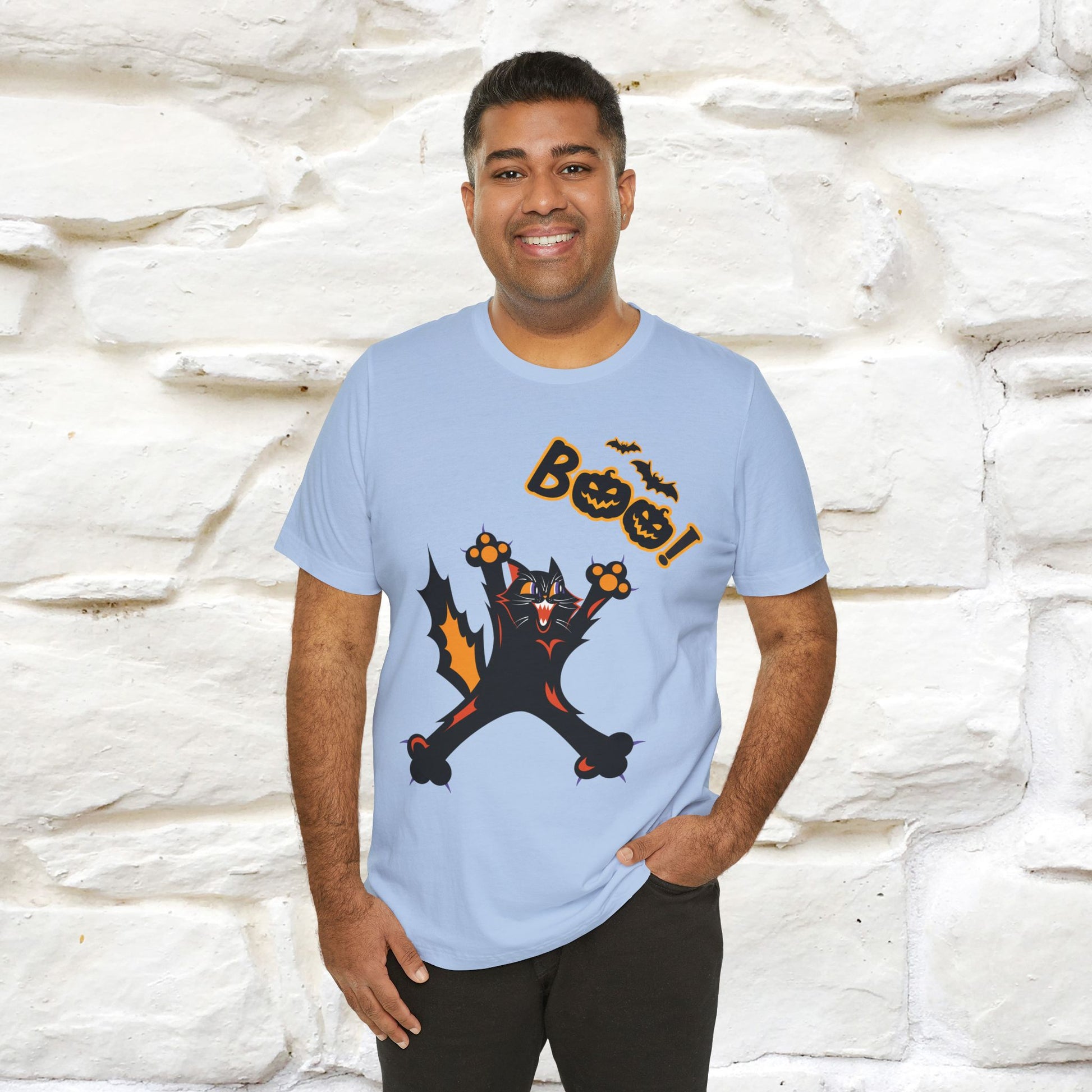 "Boo" Cat  T-shirt |Nunu&Miao Studio - Nunu&Miao Studio