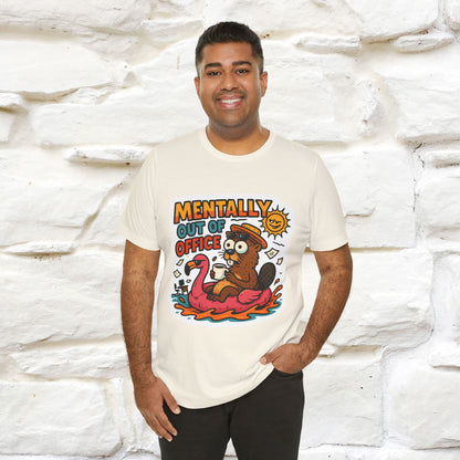 ''Mentally Out Of Office''|  Sarcastic Cat T-Shirt | Nunu&Miao Studio