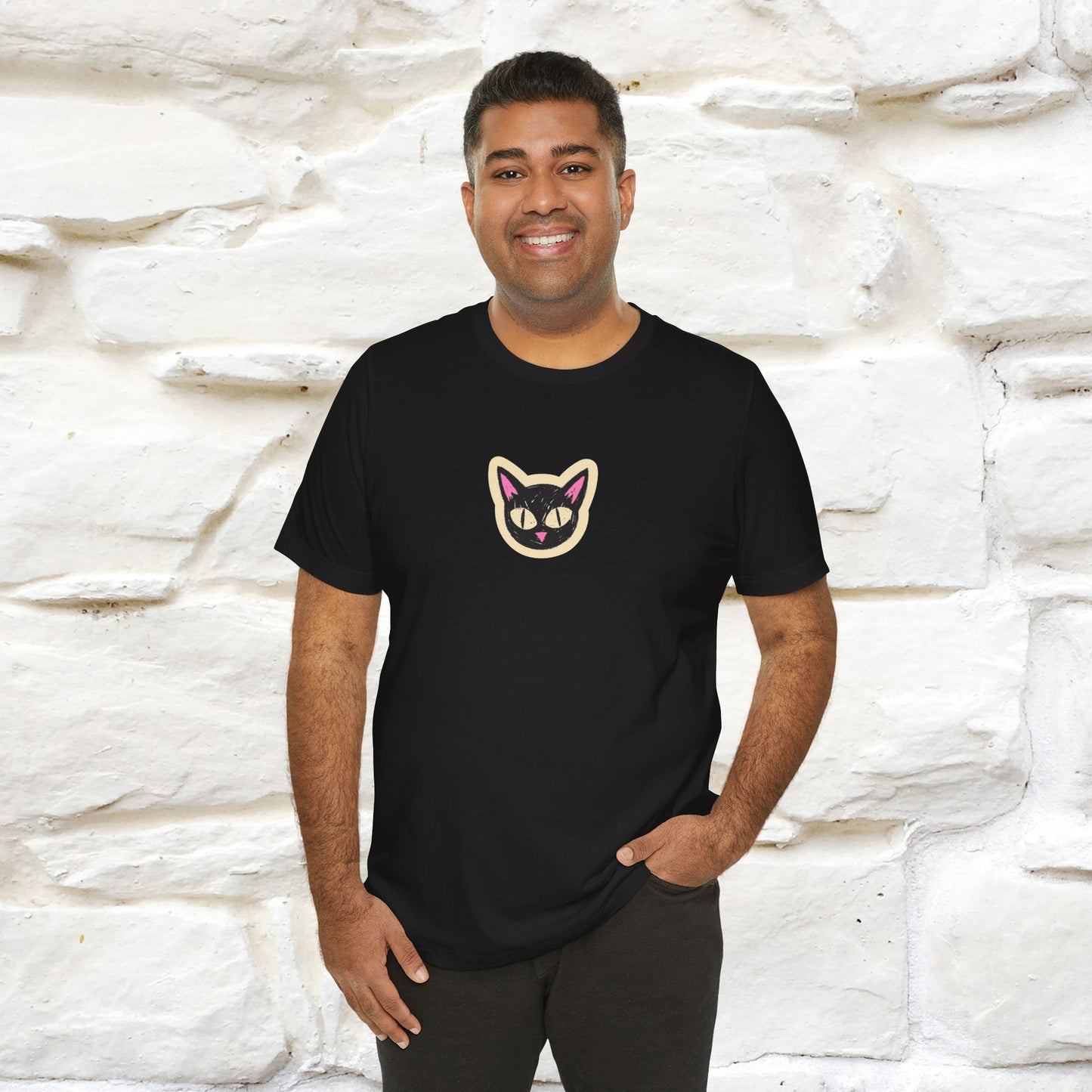 “If You Want To Be Remembered..." Funny Cat T-Shirt | Front & Back Design | Nunu&Miao Studio