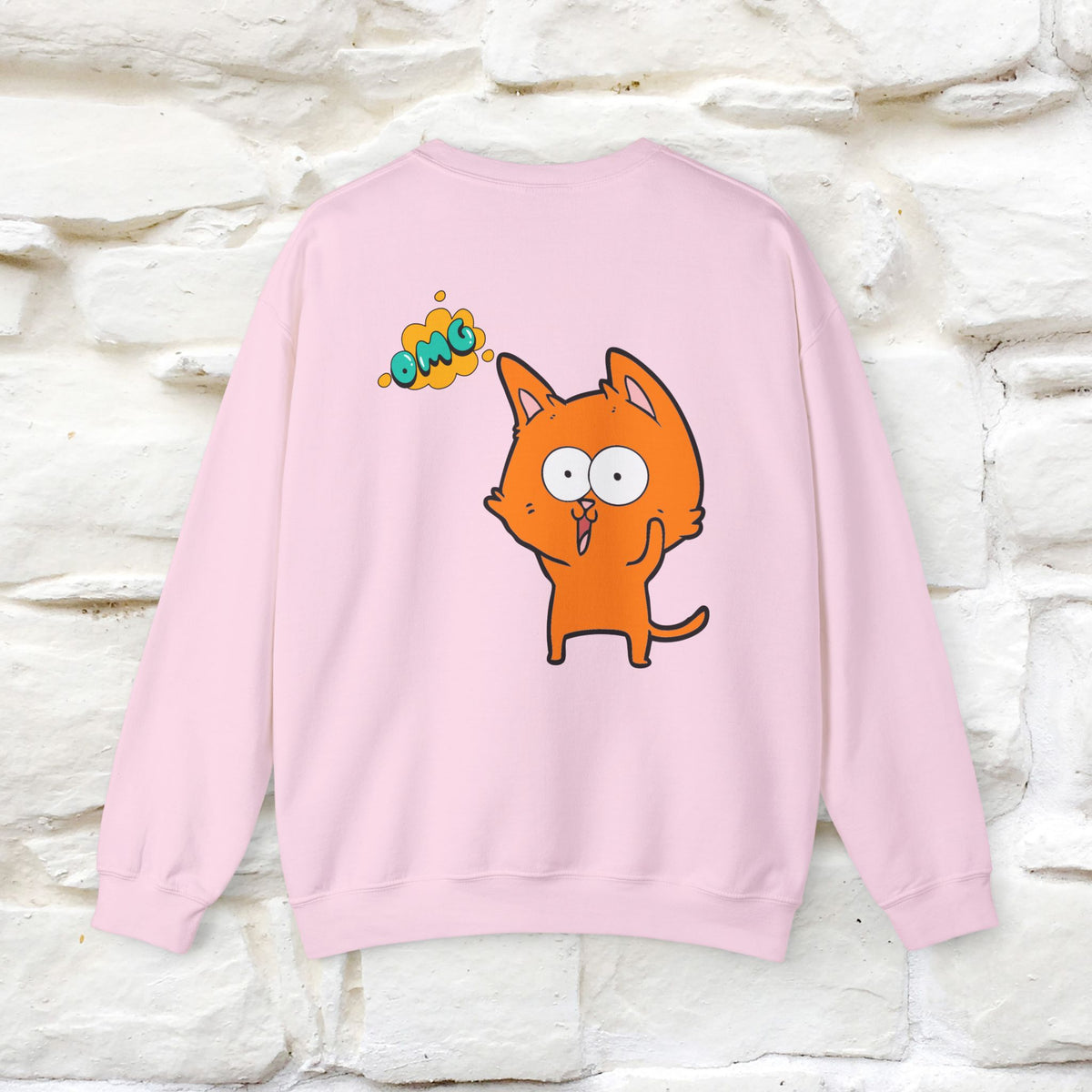 "OMG'' |Cat Sweatshirt | Nunu&Miao Studio