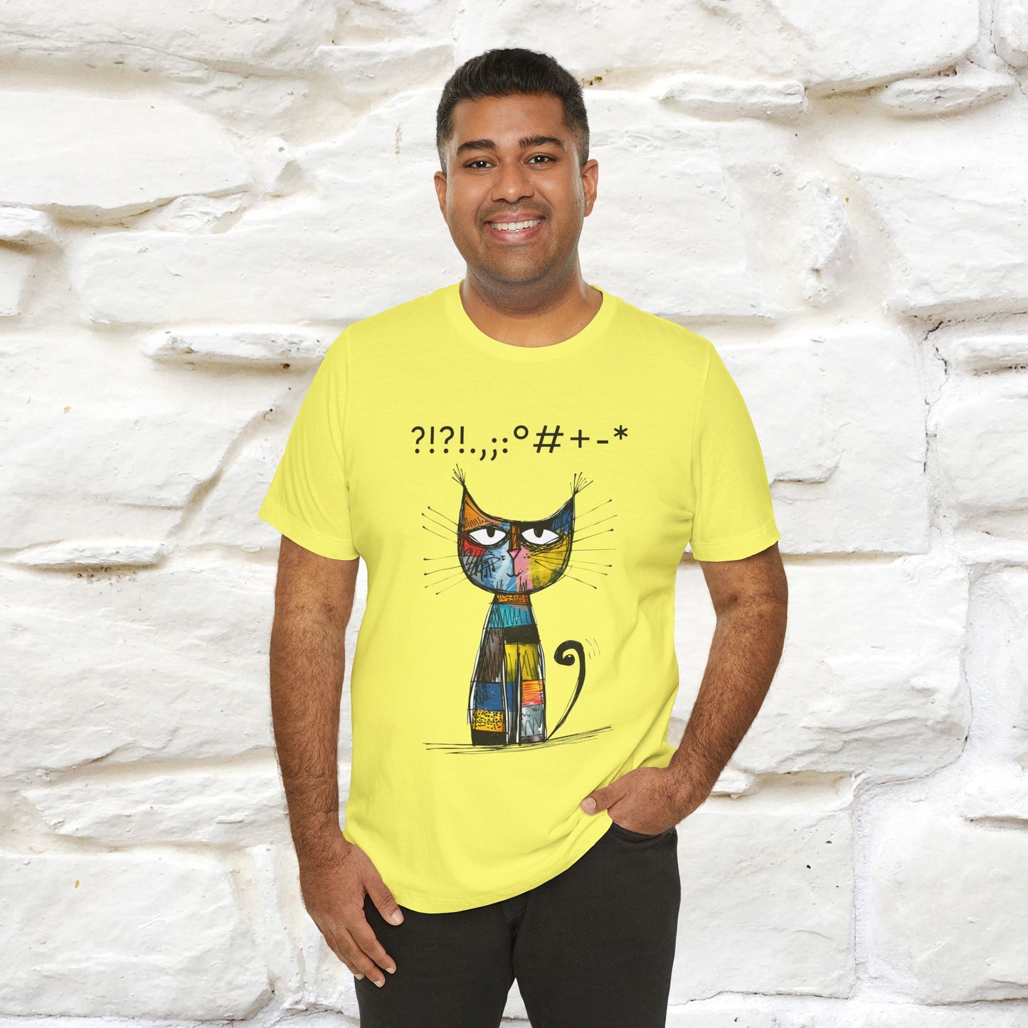 "Enigma" Cat T-shirt |Nunu&Miao Studio - Nunu&Miao Studio