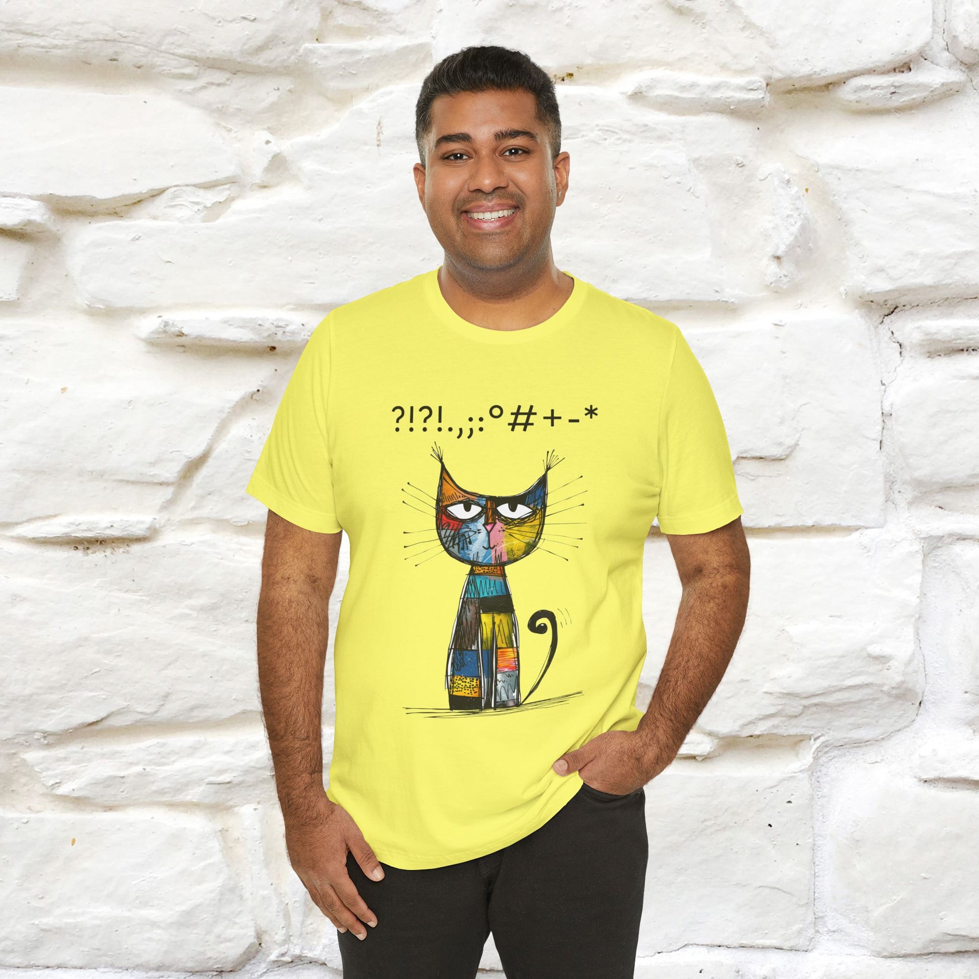 "Enigma" Cat T-shirt |Nunu&Miao Studio - Nunu&Miao Studio