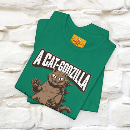 ''A Cat-Godzilla ''| CatT-Shirt | Nunu&Miao Studio - Nunu&Miao Studio