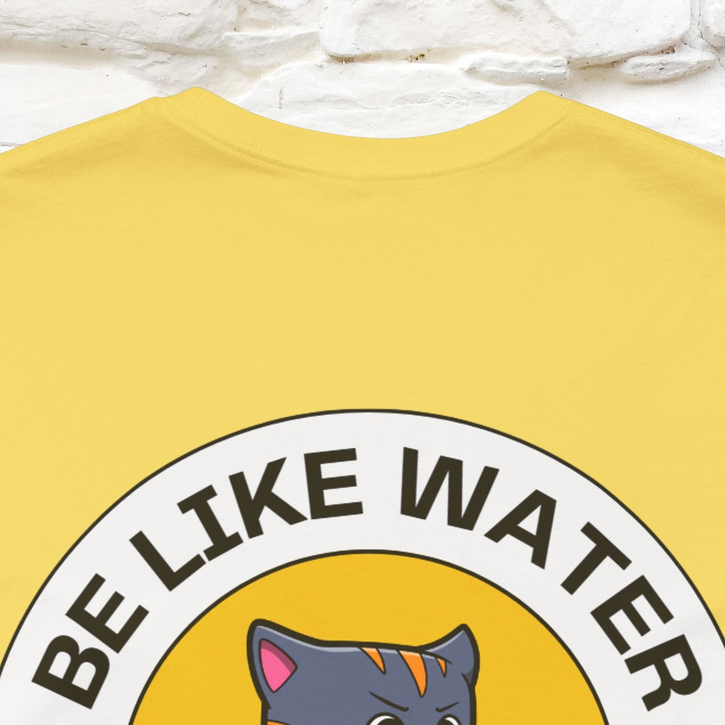 "Be Like Water: Cattitude Master | Cat T-Shirt |Nunu&Miao Studio - Nunu&Miao Studio