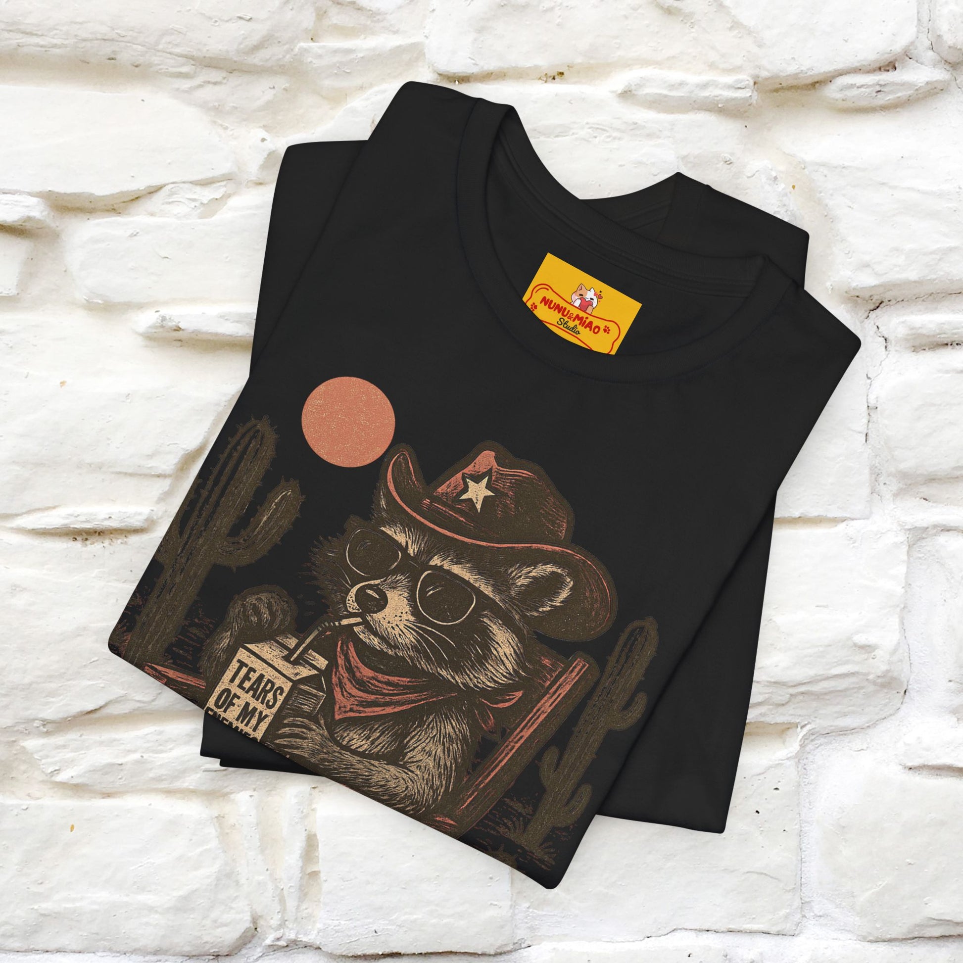 "Tears Of My Enemies" Cat T-shirt |Nunu&Miao Studio - Nunu&Miao Studio