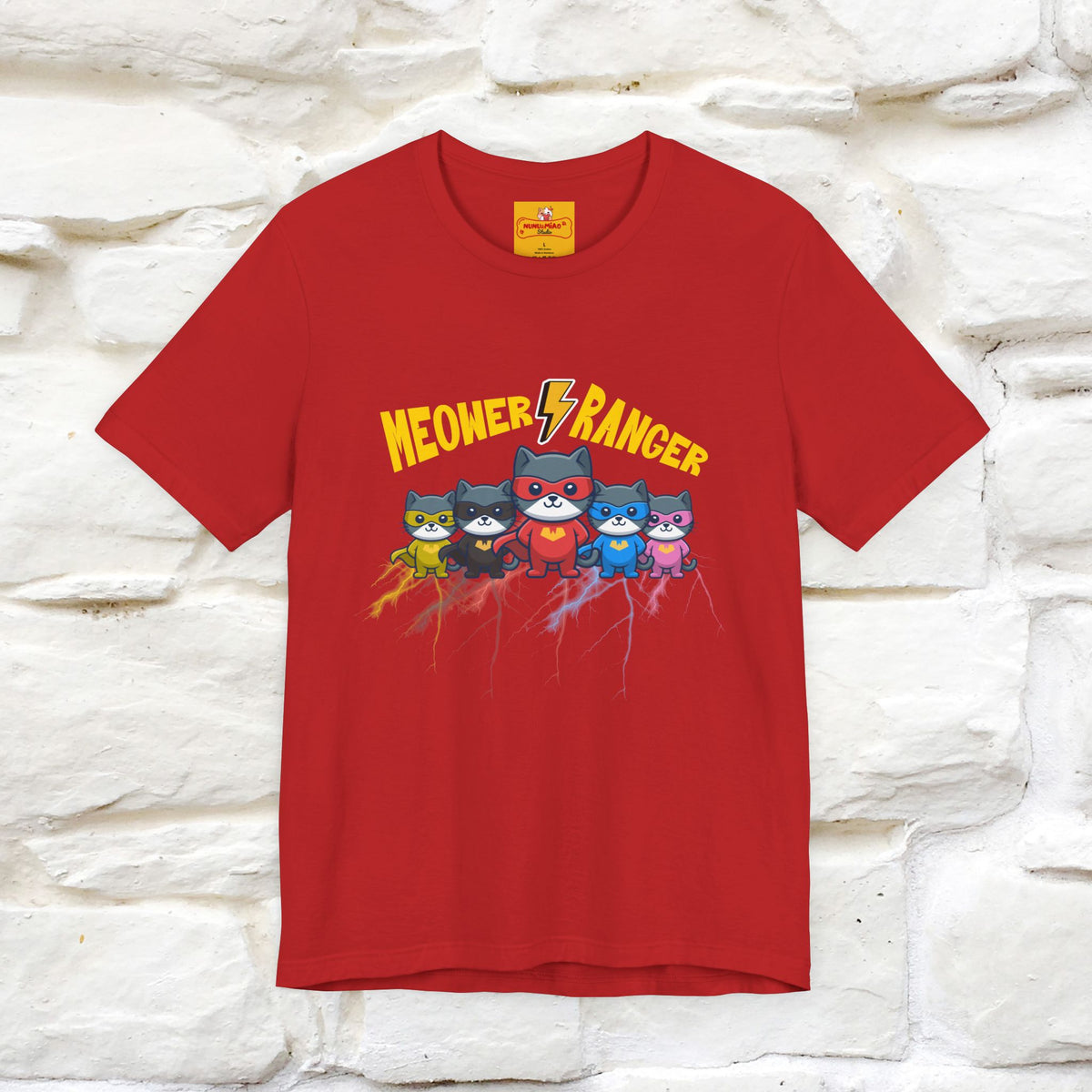 ''Meower Ranger''| CatT-Shirt | Nunu&Miao Studio