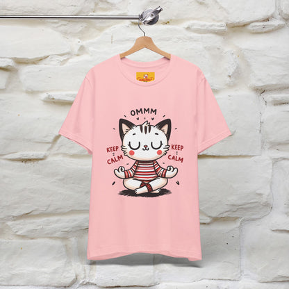 Ommm, Keep Calm | Relaxed Cat Shirt for Men & Women | 100% Cotton* - Nunu&Miao Studio