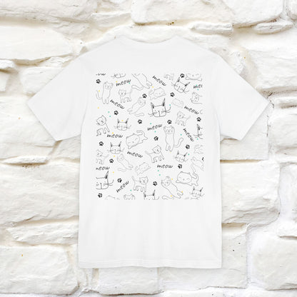 "Antidepressants" Cat T-Shirt | Front & Back Design | Nunu&Miao Studio - Nunu&Miao Studio