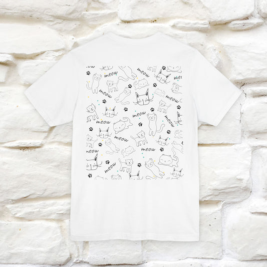 "Antidepressants" Cat T-Shirt | Front & Back Design | Nunu&Miao Studio - Nunu&Miao Studio