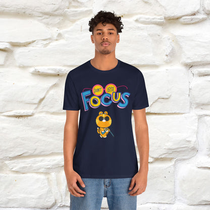 ''Don’t Lose Focus'' Cat T-Shirt | Nunu&Miao Studio - Nunu&Miao Studio