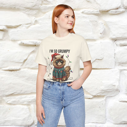 "I'm So Grumpy, I'm Not Even Talking To Myself" |Funny T-Shirt | Nunu&Miao Studio