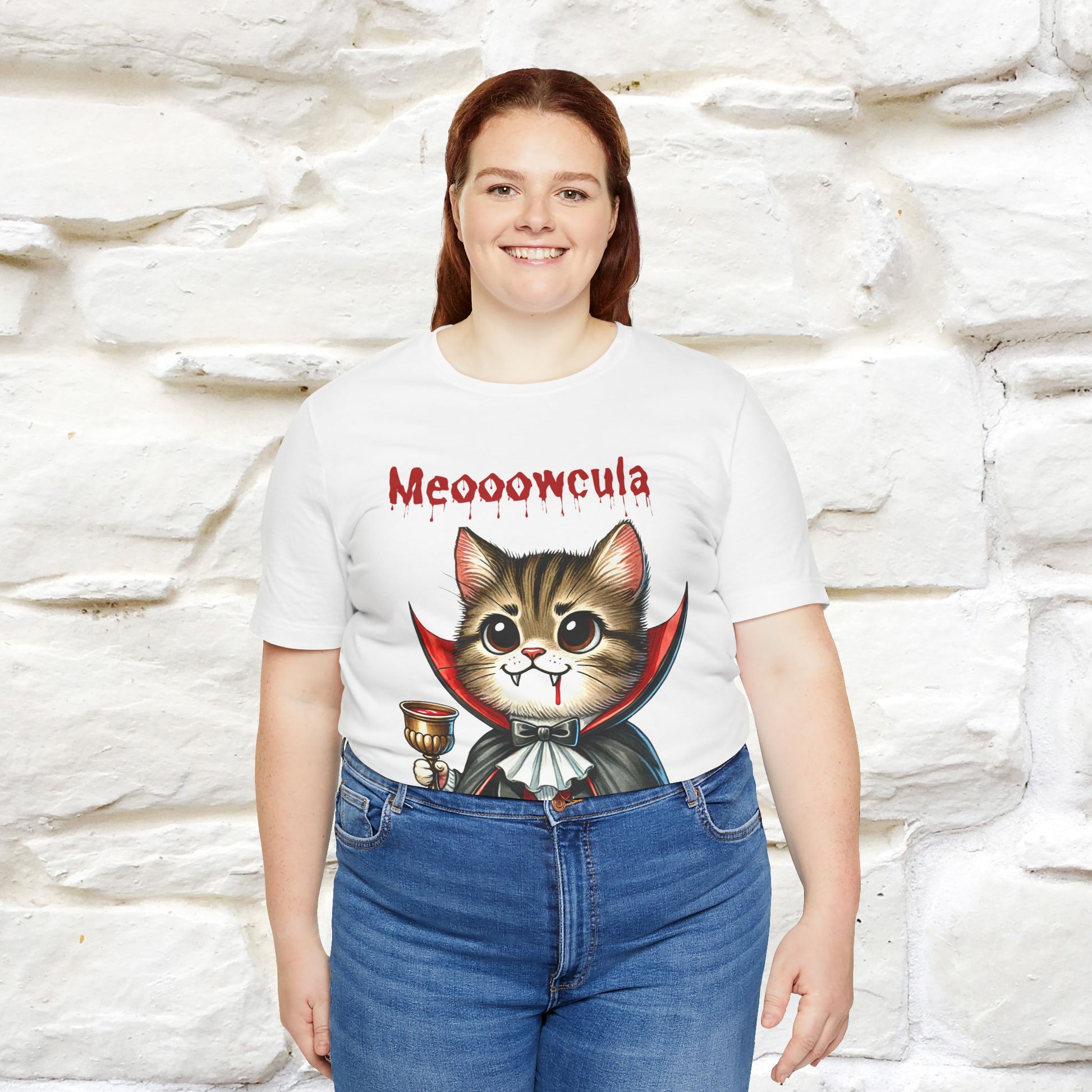 "Meooowcula" Cat T-shirt |Nunu&Miao Studio - Nunu&Miao Studio