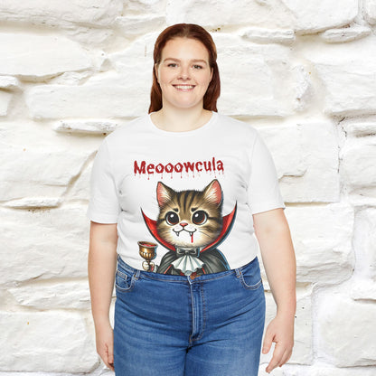 "Meooowcula" Cat T-shirt |Nunu&Miao Studio - Nunu&Miao Studio
