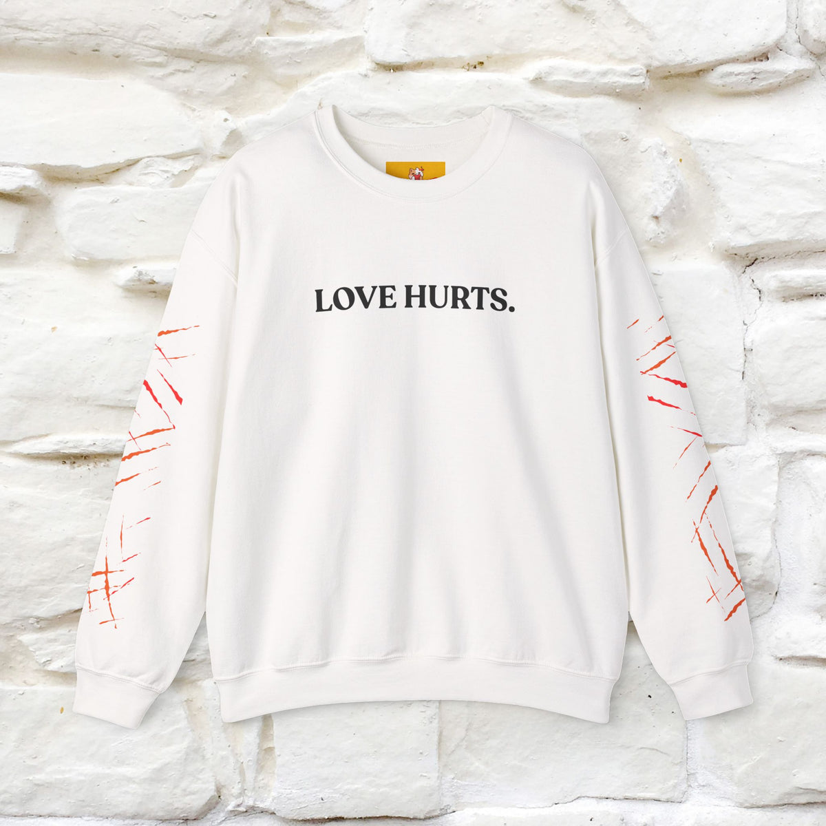 -'Love Hurt'' | Cat Sweatshirt | Nunu&Miao Studio