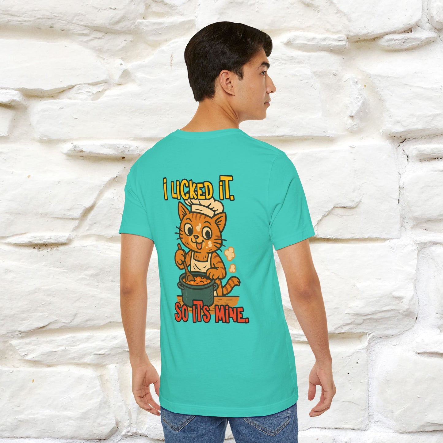 "I Licked It. It's Mine  " |Cat T-Shirt | Nunu&Miao Studio - Nunu&Miao Studio