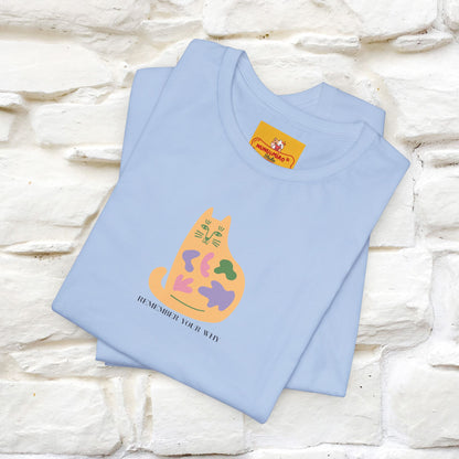 "Remember Your Why'' Cat T-Shirt Front and Back Design | Nunu&Miao Studio - Nunu&Miao Studio