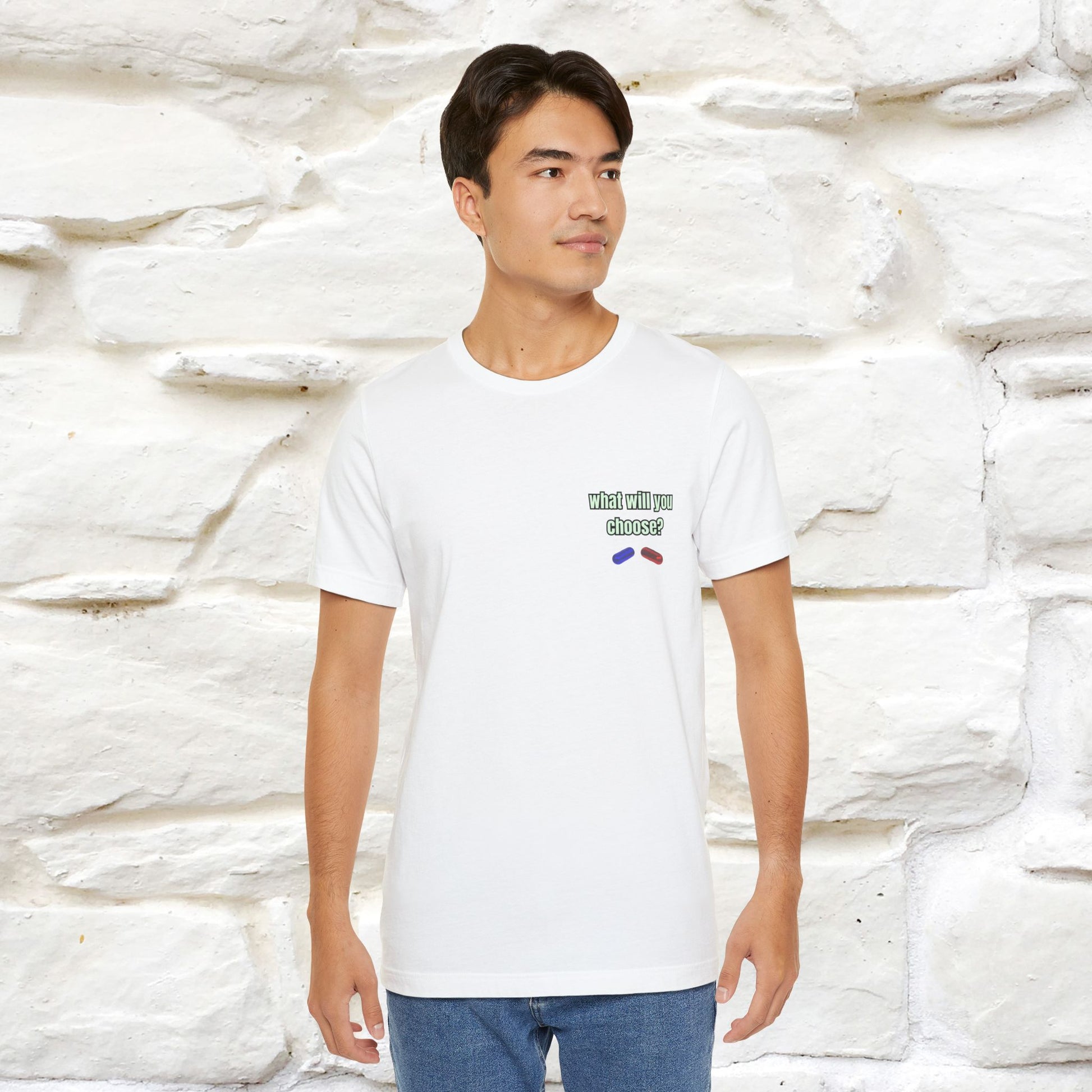 The Catrix: What Will You Choose?  | Cat T-Shirt |Nunu&Miao Studio - Nunu&Miao Studio