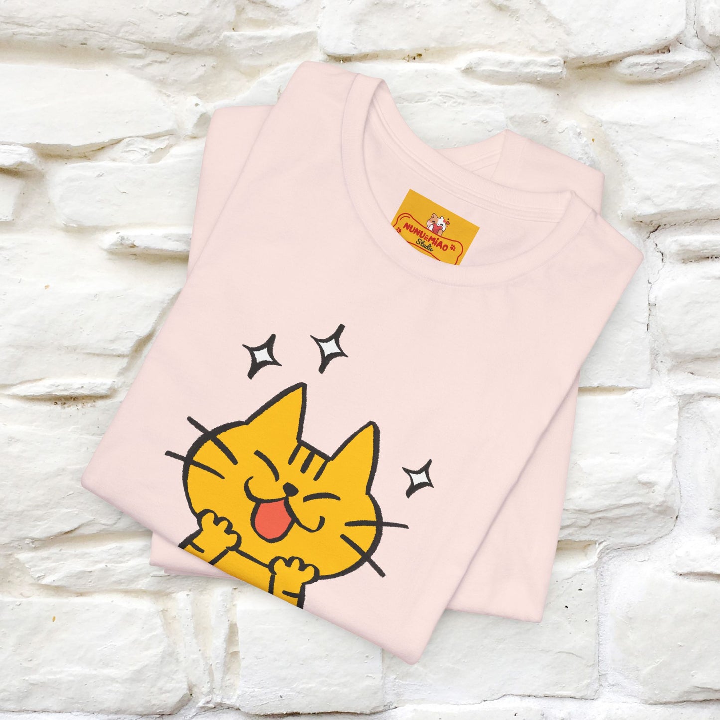 ""It's A Good Day" Cat T-Shirt| Front & Back Design | Nunu&Miao Studio - Nunu&Miao Studio
