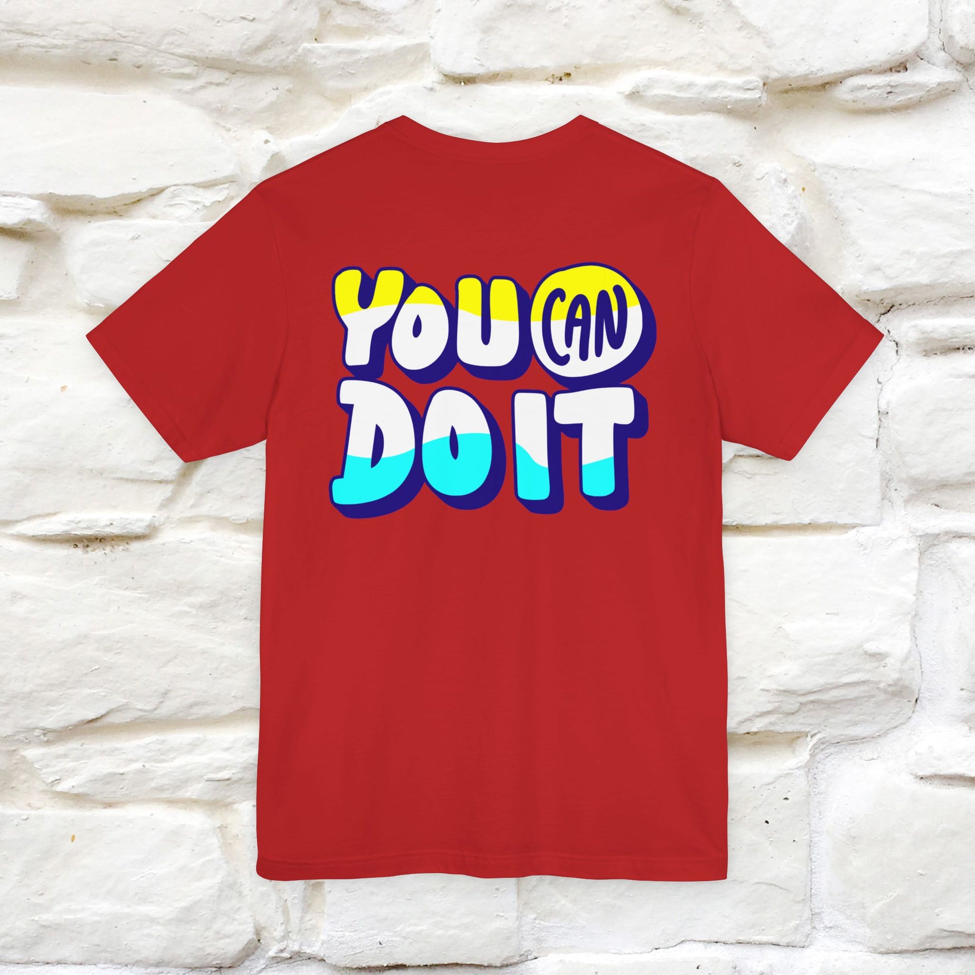 "You Can Do It'' | Front & Back Design | Nunu&Miao Studio - Nunu&Miao Studio