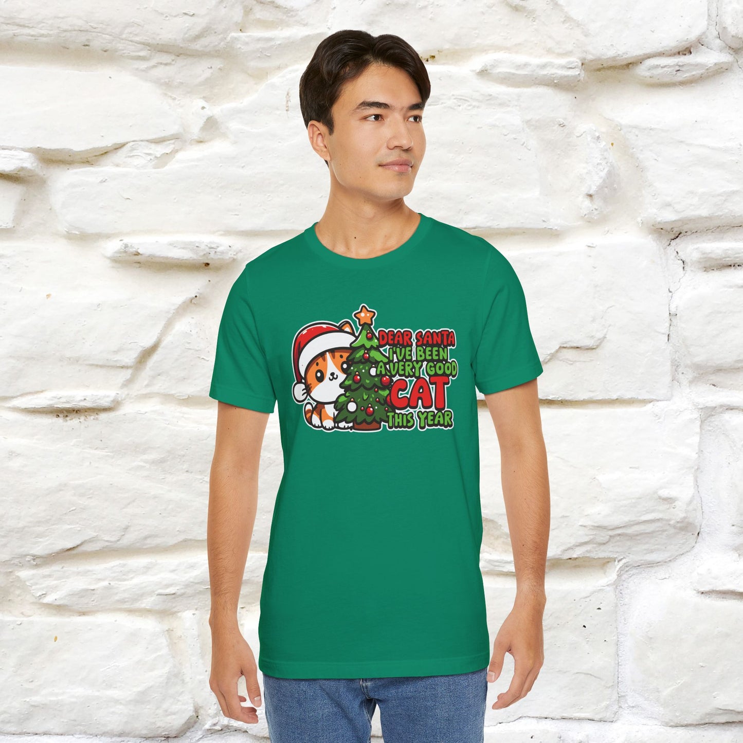 “Dear Santa, I'v Been a Very Good Cat..” | Cat T-Shirt | Nunu&Miao Studio