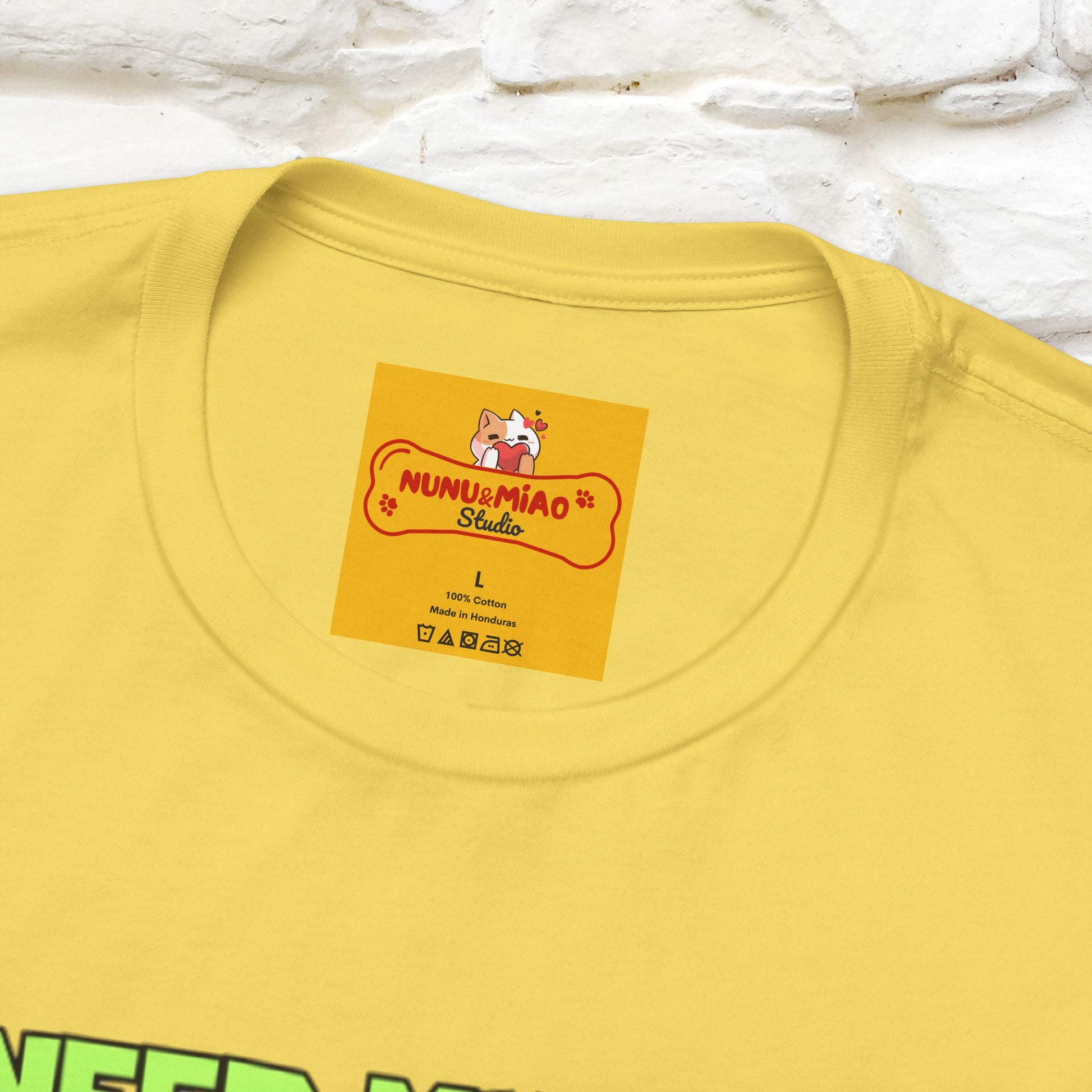 "I Need My Beer Right Meow!" Cat  T-shirt |Nunu&Miao Studio - Nunu&Miao Studio