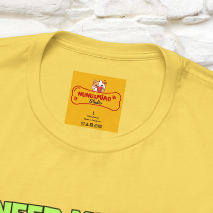 "I Need My Beer Right Meow!" Cat  T-shirt |Nunu&Miao Studio - Nunu&Miao Studio