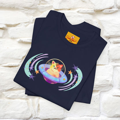 "Stay Positive'' Cat T-Shirt | Front & Back Design | Nunu&Miao Studio - Nunu&Miao Studio