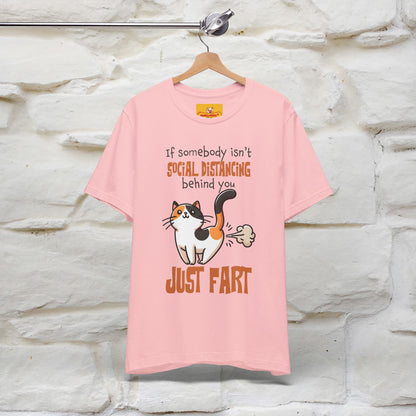 ''If Somebody Isn't Socila Distancing ...'' | Cat T-Shirt  | Nunu&Miao Studio - Nunu&Miao Studio