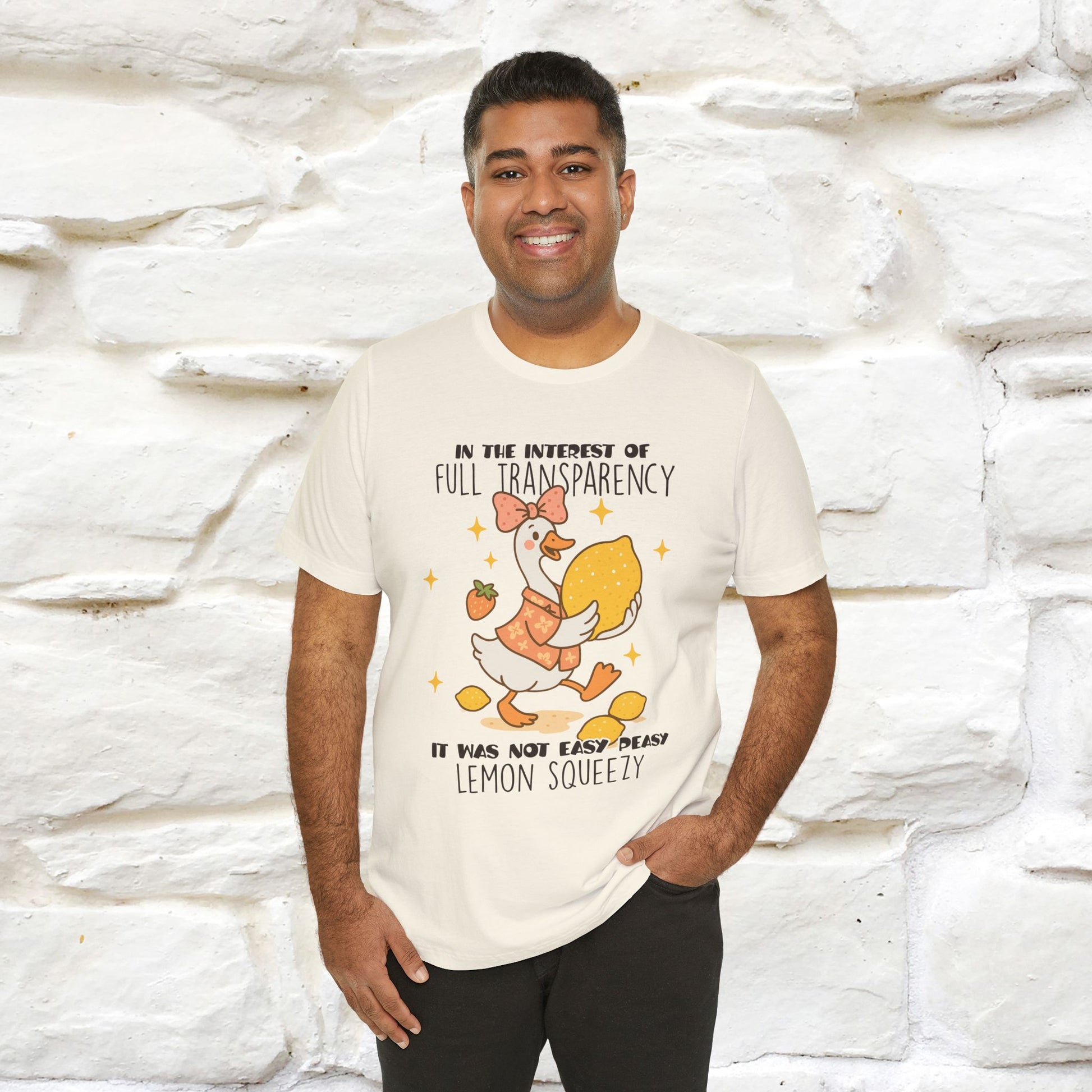 "It Was Not Easy Peasy" Funny T-shirt |Nunu&Miao Studio - Nunu&Miao Studio