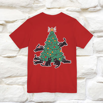 “Cat Christmas Tree” | Cat T-Shirt | Nunu&Miao Studio