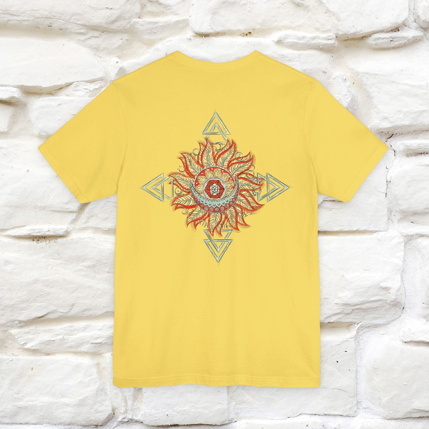 "The Third Eye'' Cat T-Shirt Front and Back Design | Nunu&Miao Studio - Nunu&Miao Studio