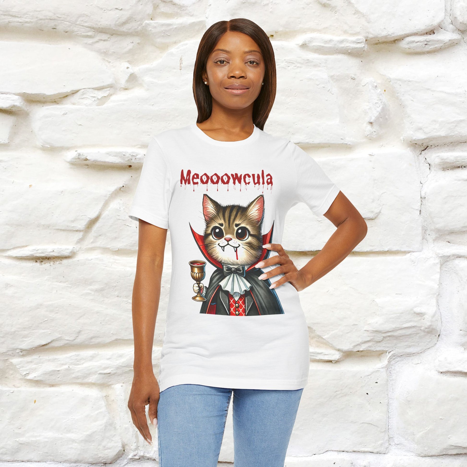 "Meooowcula" Cat T-shirt |Nunu&Miao Studio - Nunu&Miao Studio