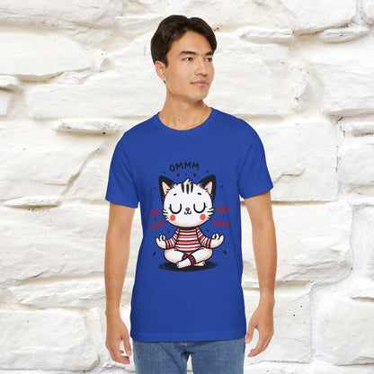 Ommm, Keep Calm | Relaxed Cat Shirt for Men & Women | 100% Cotton* - Nunu&Miao Studio