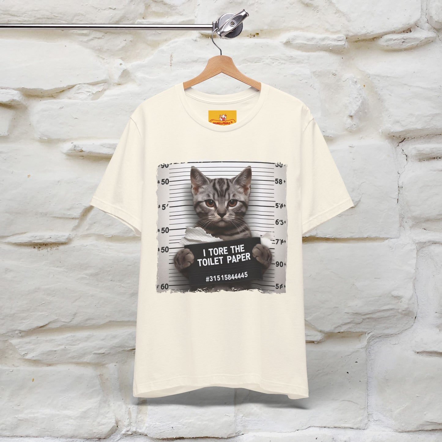 ''I Tore The Toilet Paper'' | Funny Cat T-Shirt | Nunu&Miao Studio - Nunu&Miao Studio