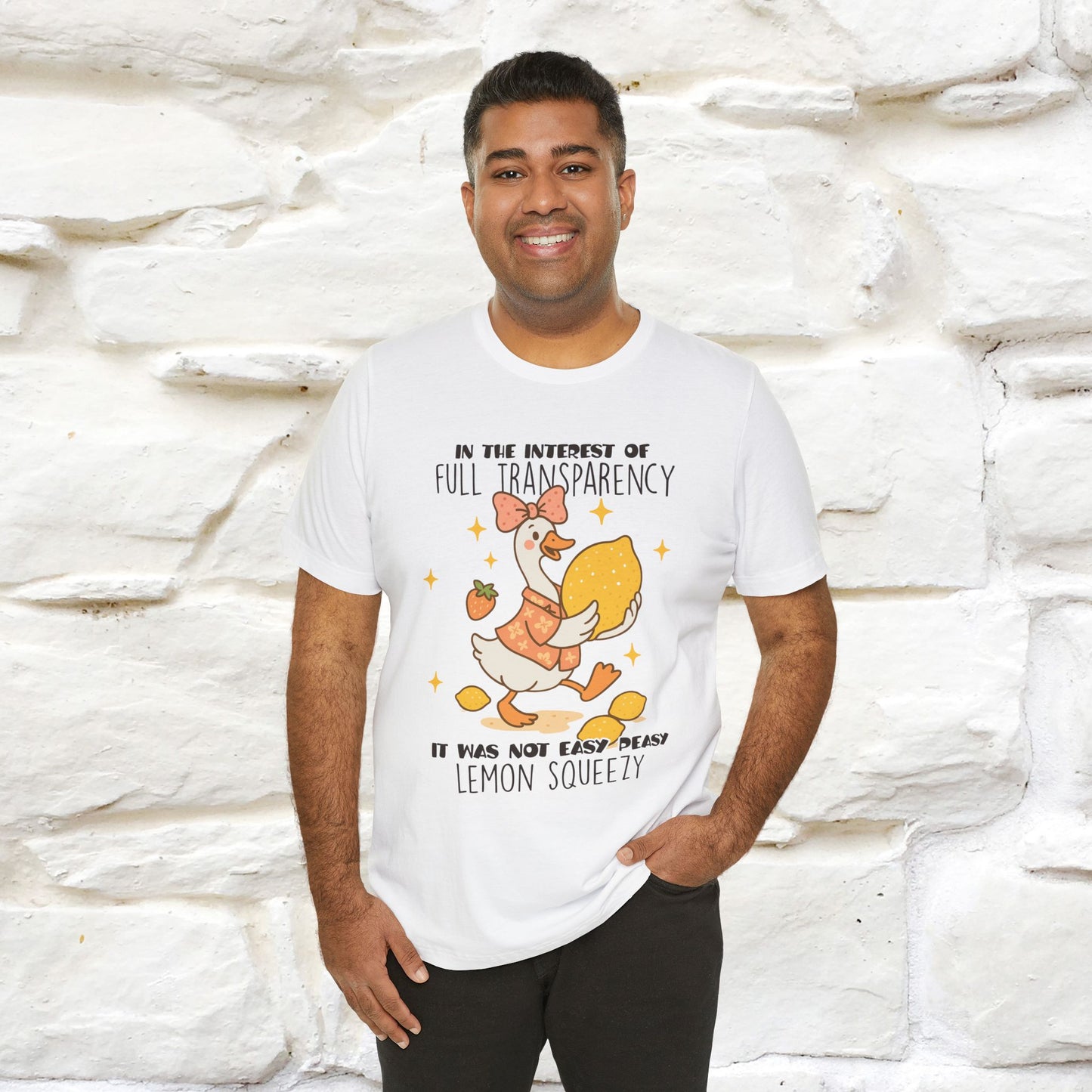 "It Was Not Easy Peasy" Funny T-shirt |Nunu&Miao Studio - Nunu&Miao Studio