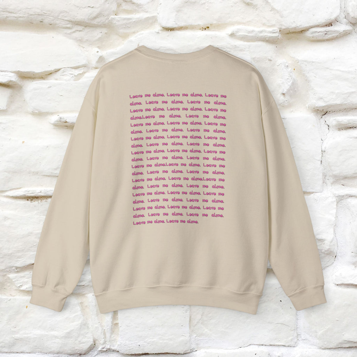 ''Leave Me Alone'' |Cat Sweatshirt | Nunu&Miao Studio