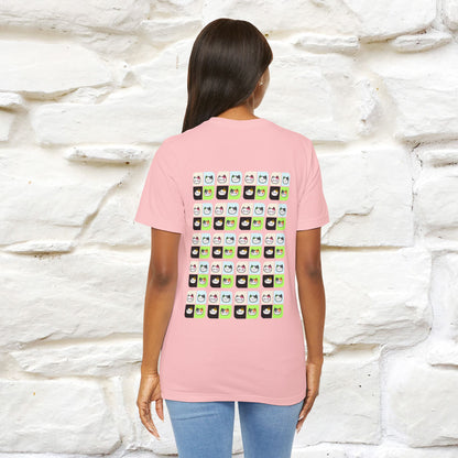 “Miaooo” | Cat T-Shirt | Front & Back Design | Nunu&Miao Studio