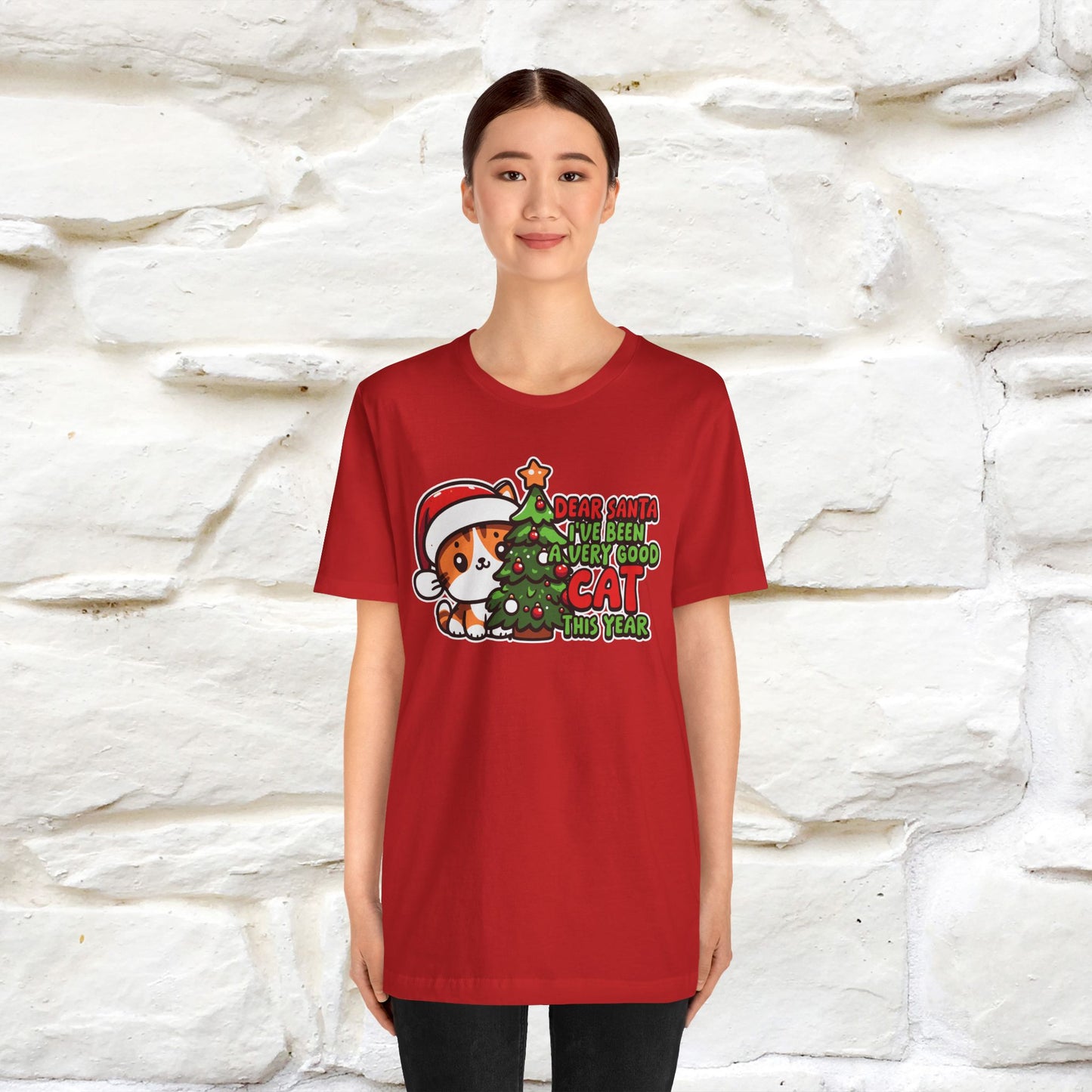 “Dear Santa, I'v Been a Very Good Cat..” | Cat T-Shirt | Nunu&Miao Studio
