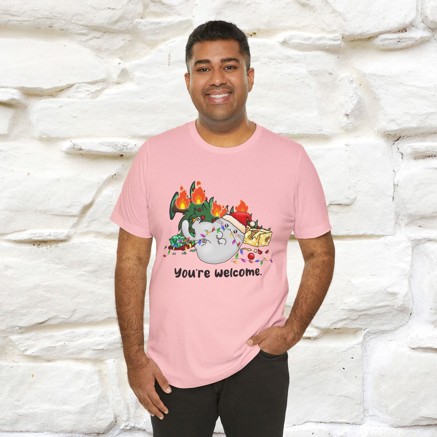 You're Welcome | Sarcastic Cat Christmas Shirt  |Nunu&Miao Studio - Nunu&Miao Studio