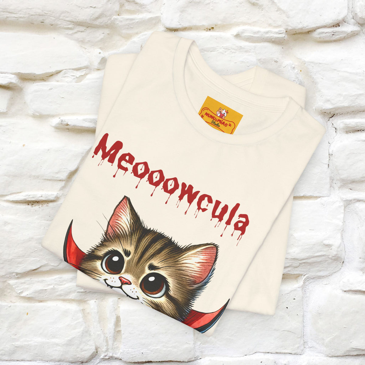 "Meooowcula" Cat T-shirt |Nunu&Miao Studio