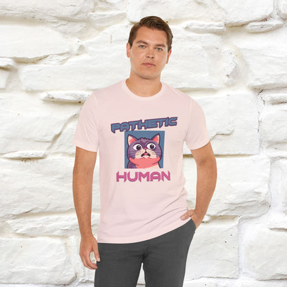 ''Pathetic Human'' | Funny Cat T-Shirt | Nunu&Miao Studio - Nunu&Miao Studio