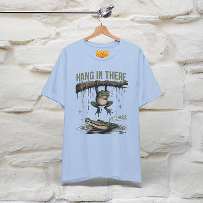 "Hang In There" Funny T-shirt |Nunu&Miao Studio - Nunu&Miao Studio