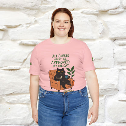 "All Guest Must Be Approved By The Cat - NO,MAYBE" Cat T-shirt |Nunu&Miao Studio