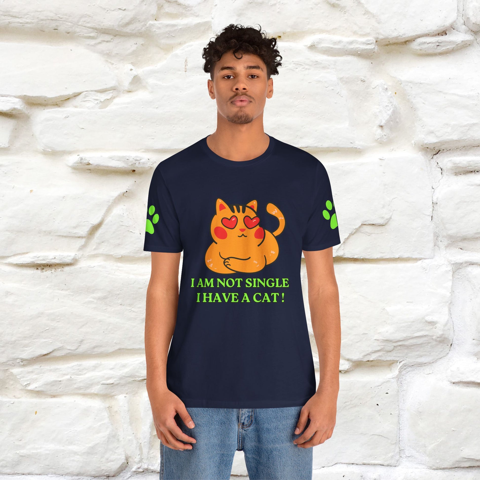 ''I’m Not Single, I Have a Cat'' |Cat Shirt | Nunu&Miao Studio - Nunu&Miao Studio