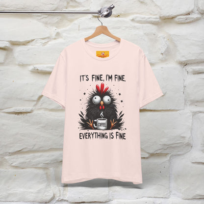 "Everything Is Fine" |Funny T-Shirt | Nunu&Miao Studio - Nunu&Miao Studio