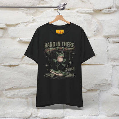 "Hang In There" Funny T-shirt |Nunu&Miao Studio - Nunu&Miao Studio