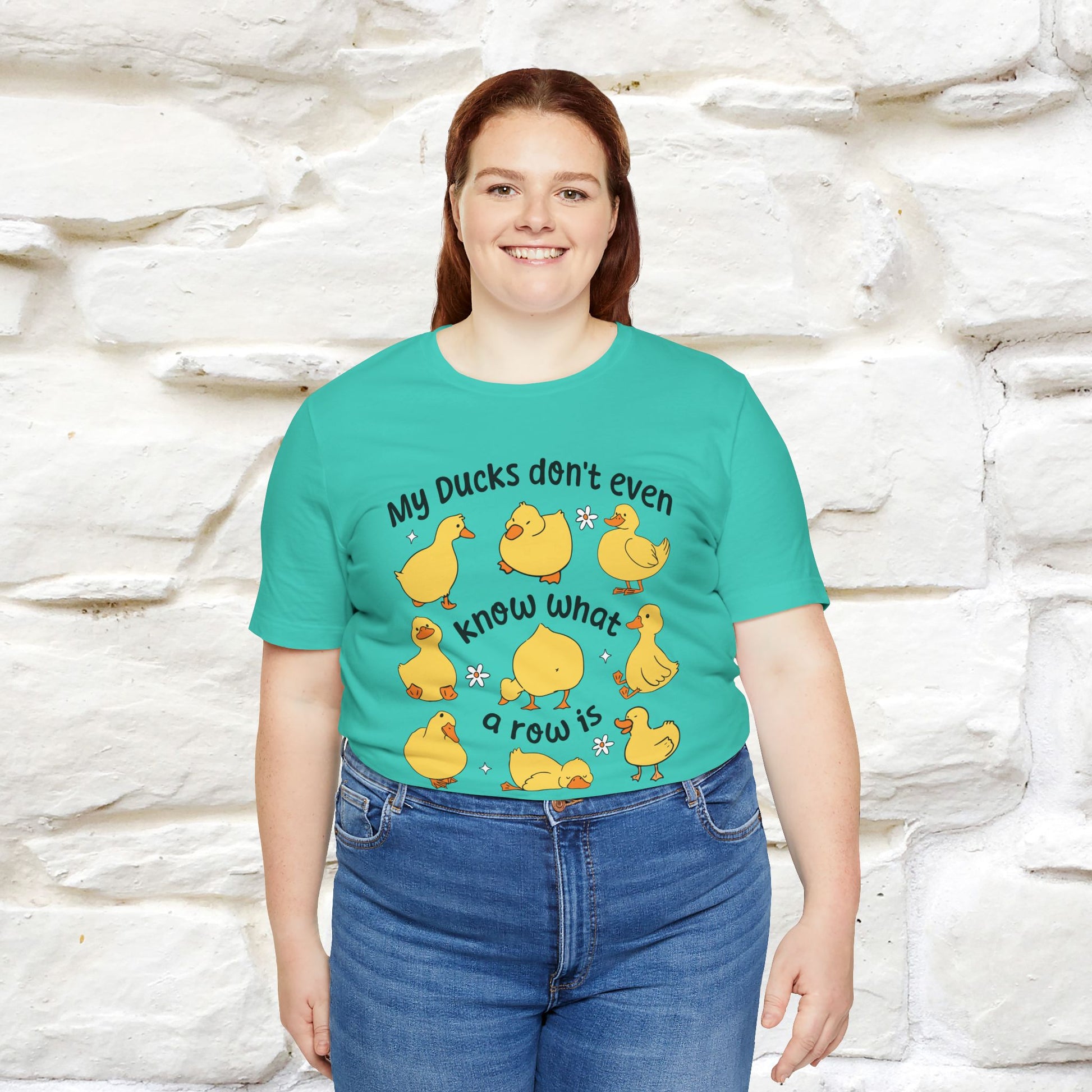 "My Duck Don't Even Know What A Row Is" Funny T-shirt |Nunu&Miao Studio - Nunu&Miao Studio